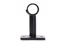 BLACK IRON WROUGHT CENTRE WALL BRACKET  28MM