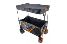 TENTCO BLACK AND ORANGE DELUXE CAMP TROLLEY 80CMX43CMX36CM