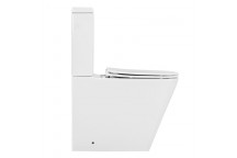 SENSEA CLOSE COUPLED TOP FLUSH BOTTOM INLET STUDIO TOILET SUITE