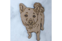 LARGE MILO WOOD PUP