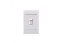 ELECTRICMATE WHITE 2LEVER 2WAY 50X100 SWITCH