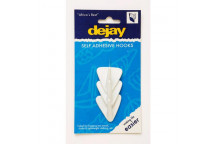 DEJAY ADHESIVE BATH HOOKS 3PP