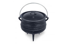 MEGAMASTER CAST IRON 3LEG COOKING POT NO.3 7.8LT