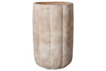 DEROMA PUMPKIN CERAMIC ROUND CLAY POT 45CM