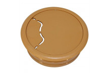 RUWAG OAK PLASTIC CABLE OUTLET 1 PER PACK