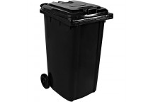 BLACK WHEELIE REFSE BIN 240L