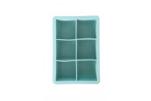 HOME CLASSIX SILICON 6XSQUARE ICE CUBE MOULD 16.5X11.5X5CM