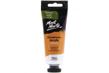 OLIVE GREEN CRAFT ACRYLIC PAINT 75ML