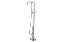 BIJIOU LAVOE CHROME FREESTANDING BATH MIXER
