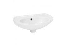 WHITE FLAIR BASIN 465MM X 290MM