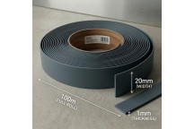 FOLKSTONE GREY HG EDGING 20MMX1MMX10M