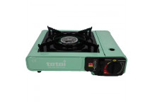 STOVE PORTABLE CARTRIDGE ONE BURNER TURQUOISE TOTAI