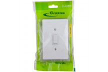 CRABTREE CLASSIC SWITCH 1L 2W 50X100MM