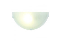 EUROLUX WALL LIGHT WHITE ALABASTER E27