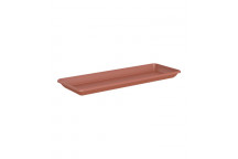 SAUCER PLASTIC VENEZIA RECTANGULAR TERRACOTTA 60CM ARTEVASI