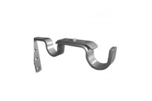 DOUBLE WALL SILVER BRACKET  32MM X 2 PER PACK