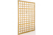 POLE YARD TRELLIS ROUGH 100MM APERTURE SQUARE PATTERN 1500X300MM