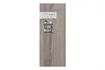 DECOR HALLOW BARK GREY WOOD FLOATING SHELF 900X250X38MM