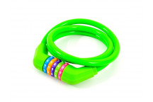 JAGUAR ASSORTED COLOURS COMBINATION BICYCLE LOCK 12X1200MM