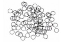 SILVER CRAFT FINDINGS JUMP RING 10MM