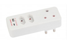 CORE MULTIPLUG WITH 1X16A, 2 EURO SOCKETS, 1 USB-A & 1 USB-C