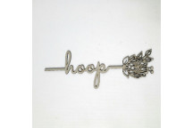 WOOD WORD HOOP WITH PROTEA