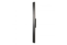 EUROLUX STRUT BLACK OUTDOOR WALL LIGHT