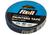FIXIT INDOOR & OUTDOOR MASKING TAPE 18MM X 40M