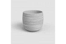 ARTIVASI CERAMIC POT DORIS CREAM 25CM