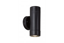 EUROLUX OUTDOOR WALL LIGHT UP/DOWN BLACK