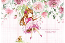 DECOUPAGE LITTLE ROSE PRINCESS A3