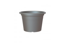 ARTEVASI CILINDRO ANTHRACITE PLASTIC POT 30CM