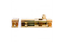 BOLT BARREL 100MM BRASS HPBBP100 2PP S/TOP