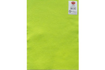LIME GREEN CRAFT FELT