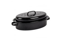 KAUFMANN OVAL BRAAI PAN 32.5X20X12MM 3L