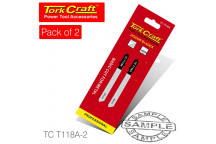TORK CRAFT T-SHANK JIGSAW BLADE FOR METAL 1.2MM 21TPI 75MM 2PC