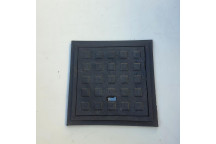 POLYMER LIGHT DUTY MANHOLE COVER AND FRAME 265X265MM 4KG