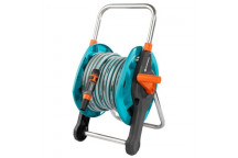 GARD HOSE REEL SET WITH 20M HOSE 13MM & FITTINGS.