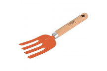 WOODEN HANDLE GARDEN FORK