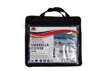 KALAHARI BLACK LARGE UMBRELLA PATIO COVER