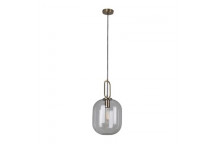 EUROLUX CLEAR GLASS HALLSTAT PENDANT LIGHT 350MM