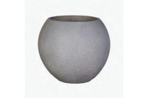 GARDEN SOLUTIONS SMALL LIGHTWEIGHT RUM CONCRETE ECO POT