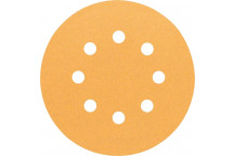 BOSCH SANDING DISC WOOD PAINT 180G 8HOLES 125MM 5PP