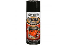 R-OLEUM BLACK AUTOMOTIVE ENGINE ENAMEL GLOSS SPRAY PAINT 312G
