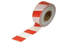 SAFETAPE SELLOTAPE BARRIER RED/WHITE 75MMX100M
