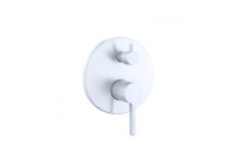 BIJIOU LAVOE CHROME CONCEALED BATH AND SHOWER MIXER WITH DIVERTER