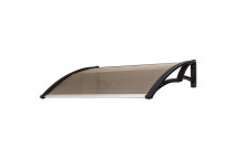 PRIDE BRONZE POLYCARBON AWNING 1M