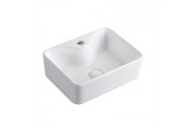 WHITE SOLO MENORCA COUNTER TOP BASIN