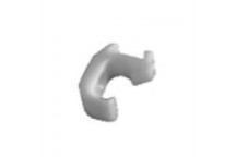 MULTI CURTAIN CLIP RACER WHITE 10 PER PACK