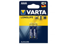 VARTA LONGLIFE BATTERY AAA 2PACK